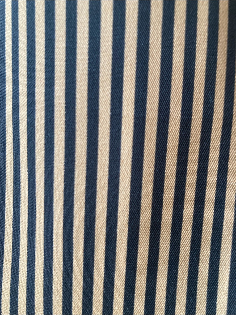 Dex Brown and Black Pin Striped Tie-Waist Trouser Pant - Picture 4 of 5